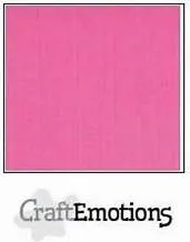 Korthobby Linen Cardstock kartong mørk rosa struktur