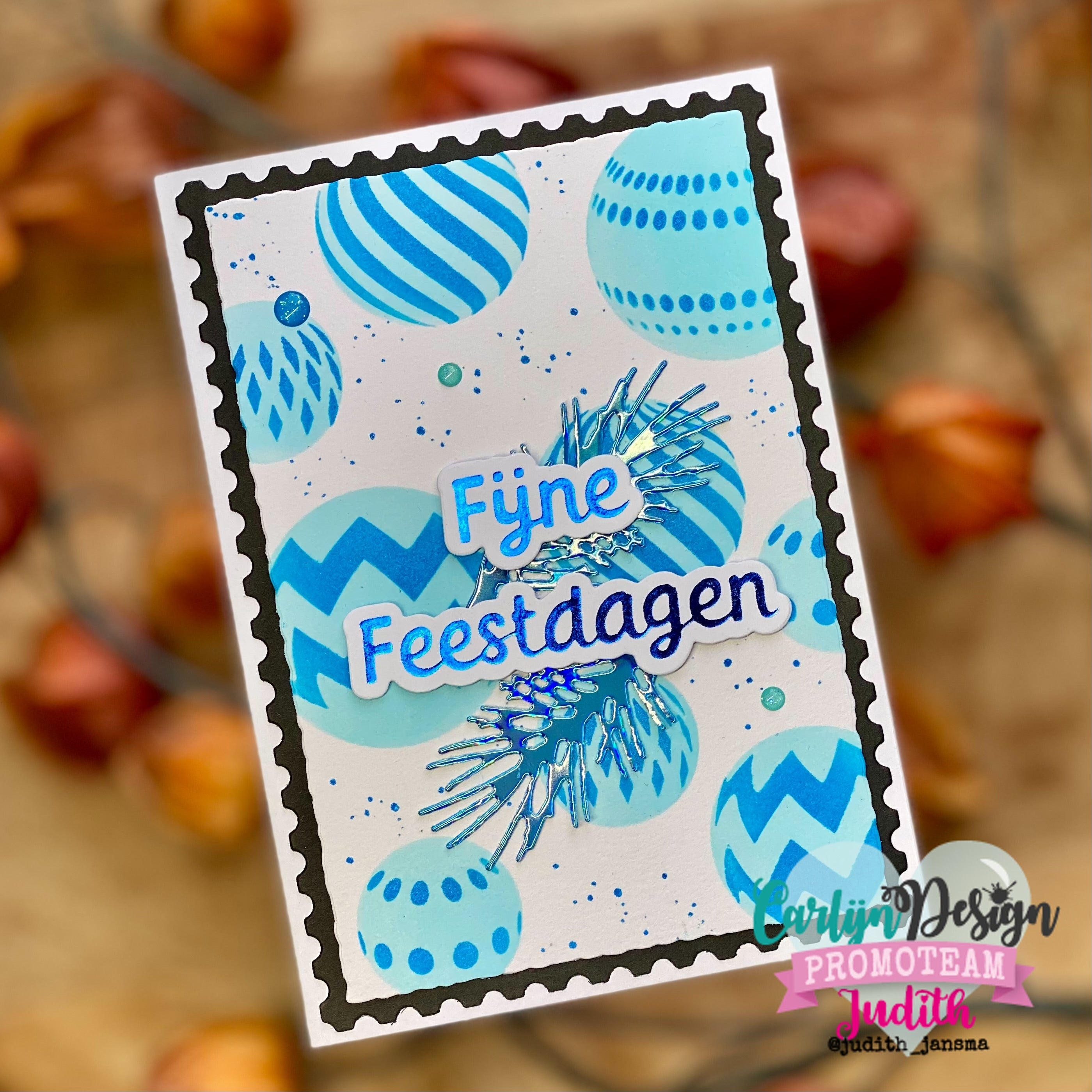 CarlijnDesign Fijne Feestdagen CDSN-0319 dies jul