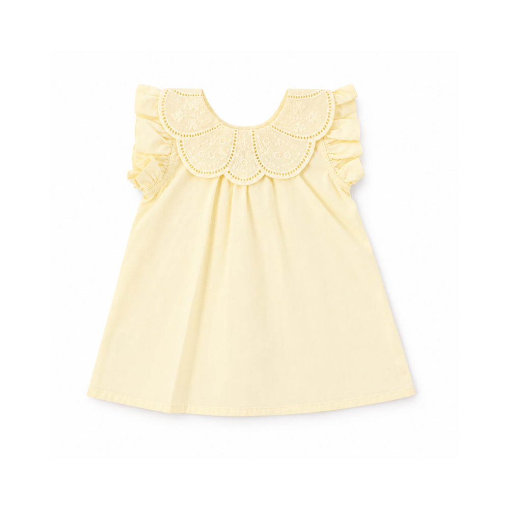 KaiserCraft Salty Toes Baby Broderie babysett krem 2-delt bomull