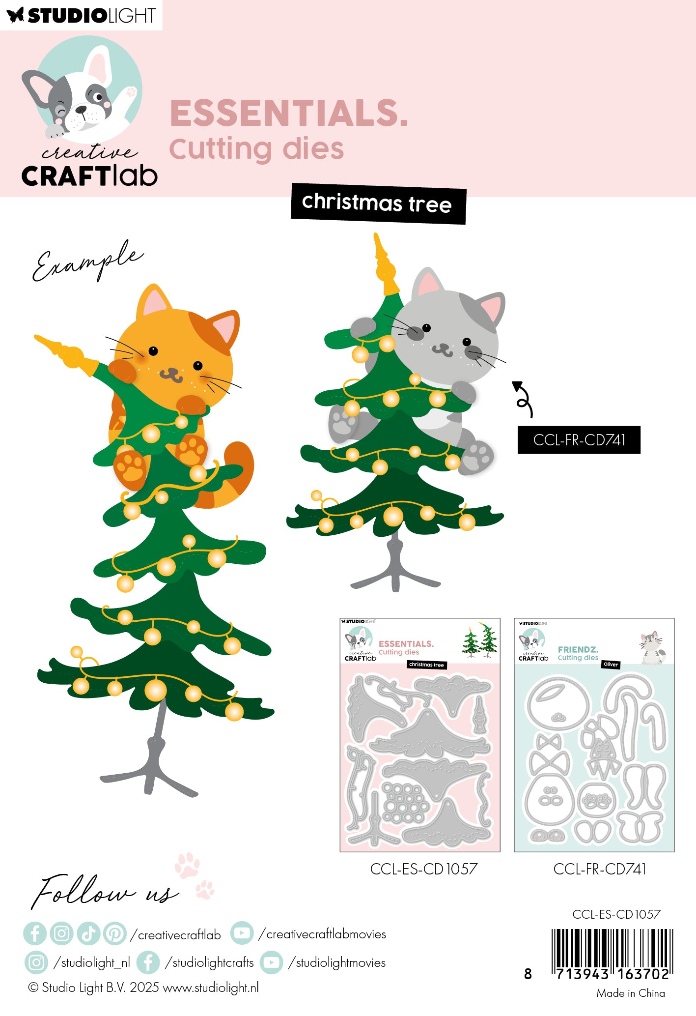 Studio Light Creative Craftlab Essentials dies juletre