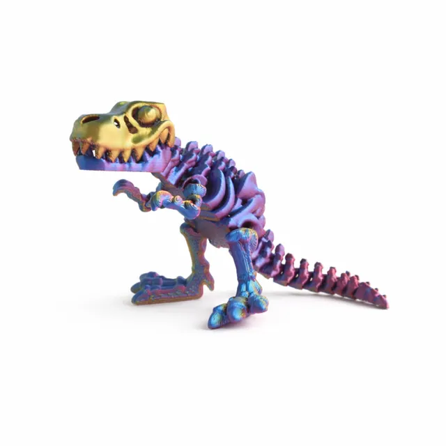 KaiserCraft Kids 3D T-Rex figur lilla dinosaurleke