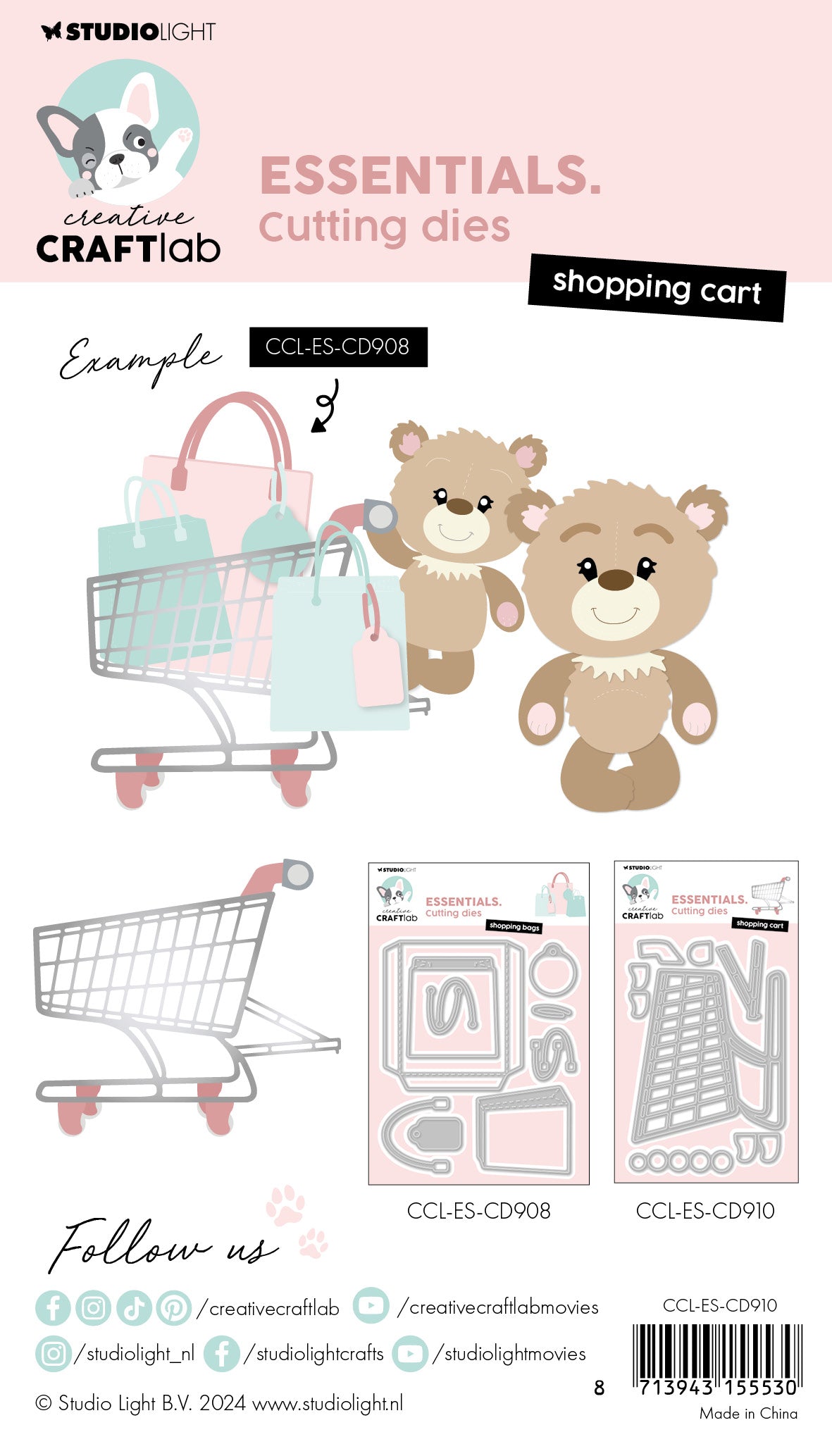Studio Light Creative Craftlab Shopping Cart dies hverdags