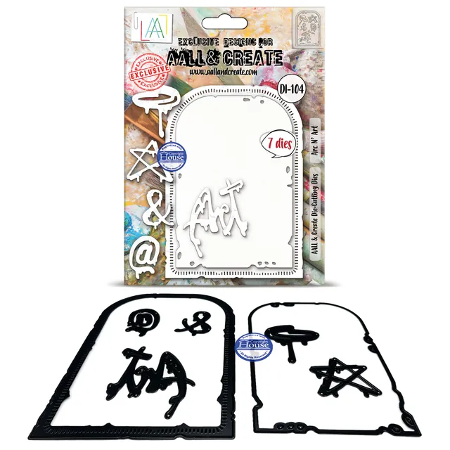Aall and Create DI-104 Arc N Art dies 7 stk bue