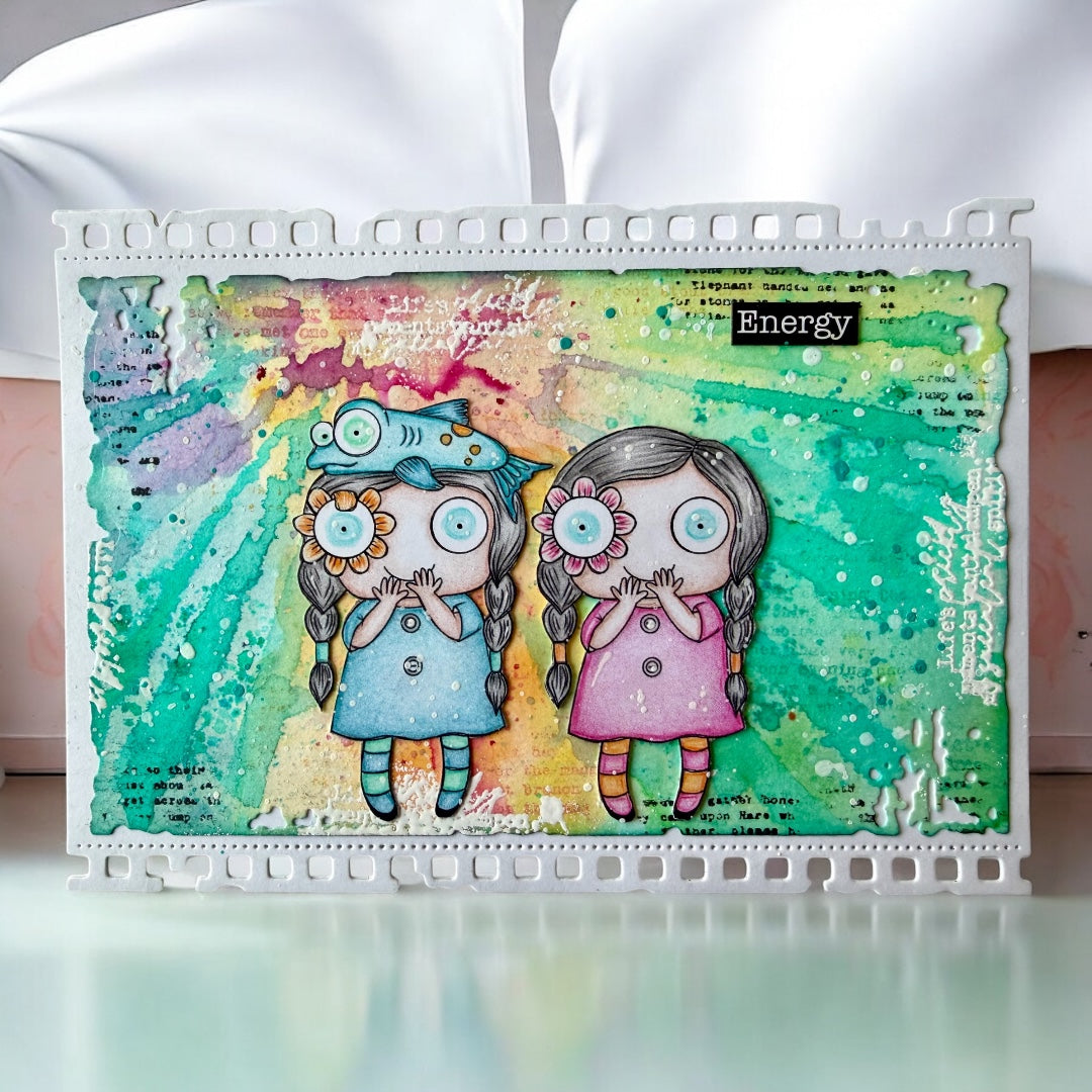 Aall and Create Got Giggles TP-1358 stempelsett A7 fotopolymer