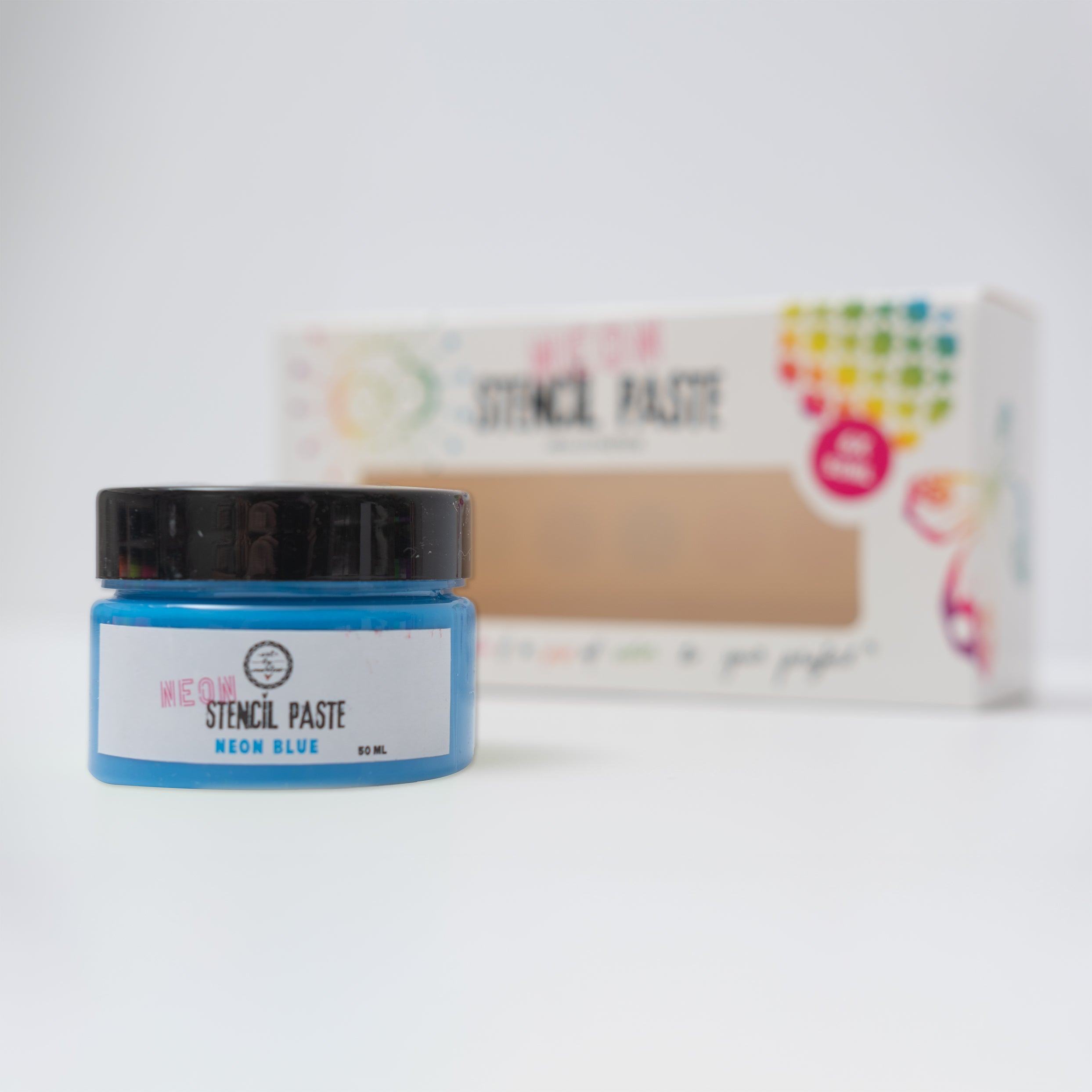 Art by Marlene Stencil Paste neonstrukturpasta 6x50 ml sett