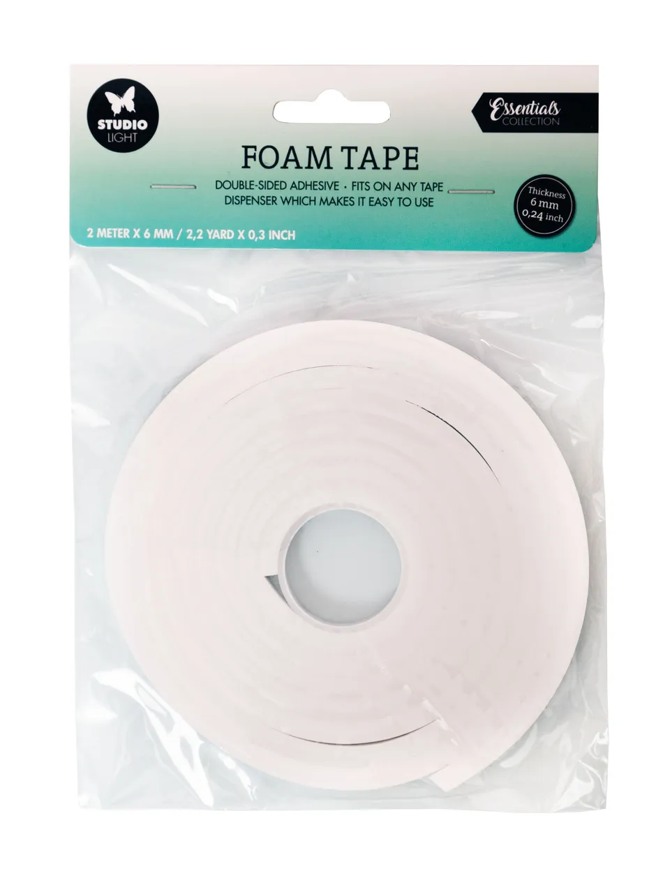 Studio Light Essentials foam tape dobbeltsidig 6 mm