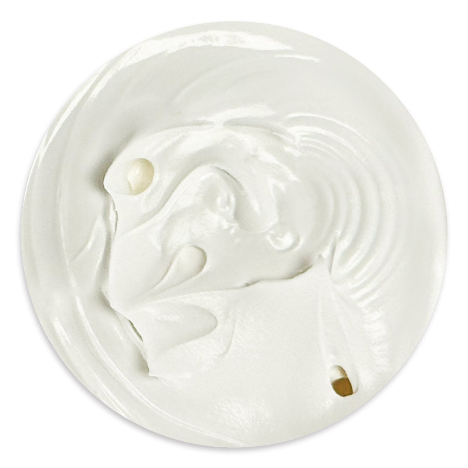 Stamperia Cream Paste strukturpasta hvit 150ml matt