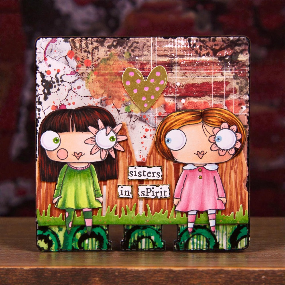 Aall and Create TP-1363 Sisters in Spirit stempelsett A7