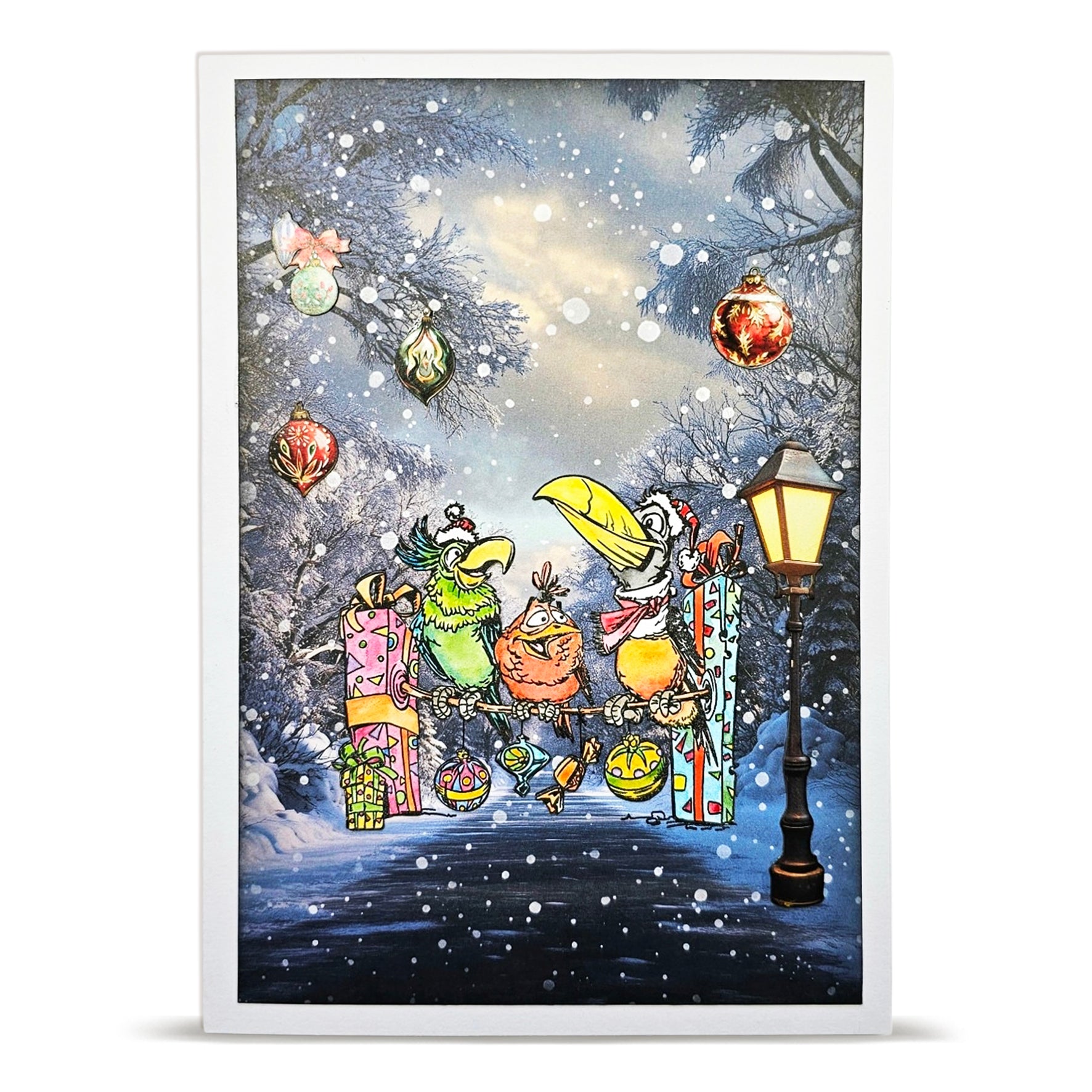 Aall and Create Tweet Treats TP-1495 stempelsett jul fugl