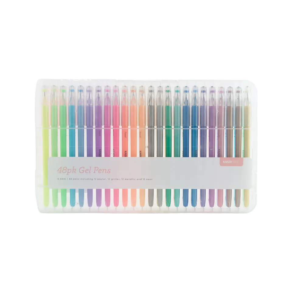 KaiserCraft Kaisercolour gelpenner 48-pk neon