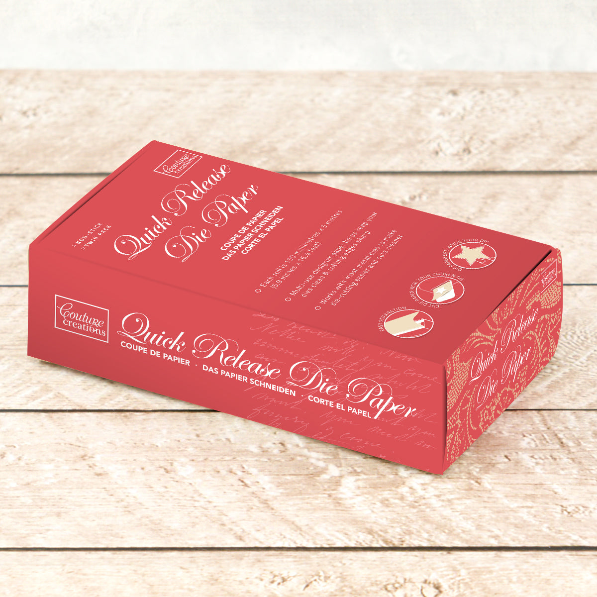 Couture Creations Quick Release diespapir 15cm 2x5m