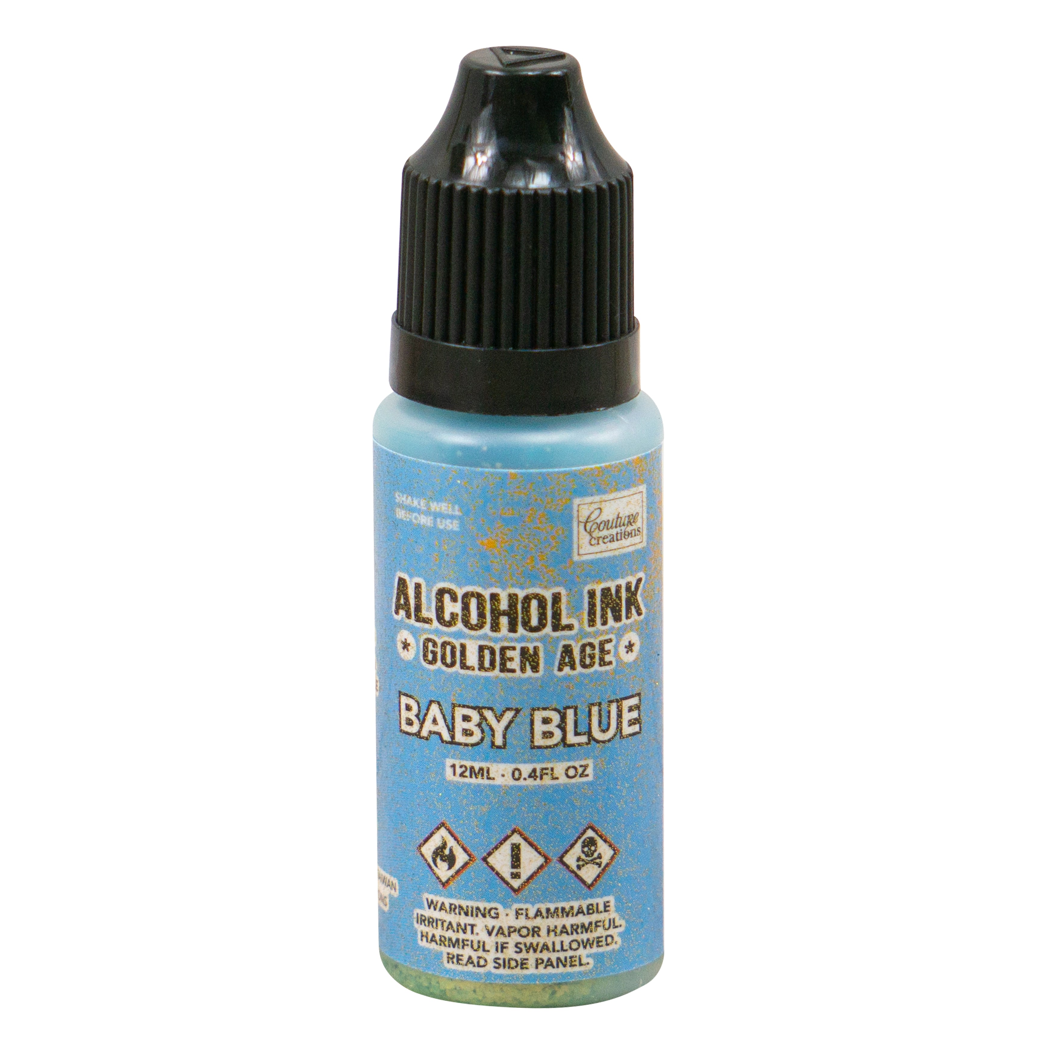 Couture Creations Golden Age Baby Blue alkoholblekk 12 ml lyseblå