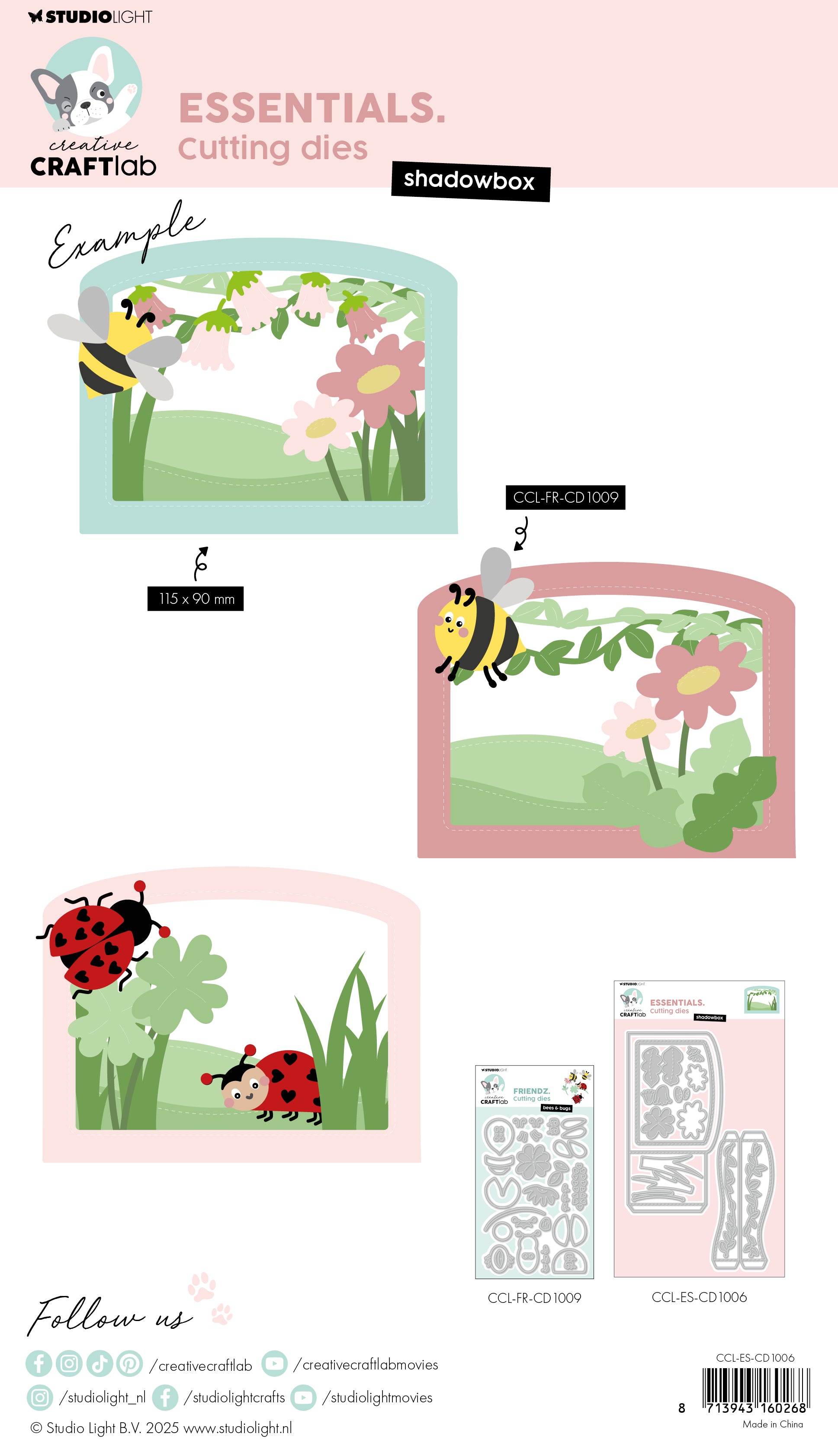 Studio Light Creative Craftlab Shadowbox dies