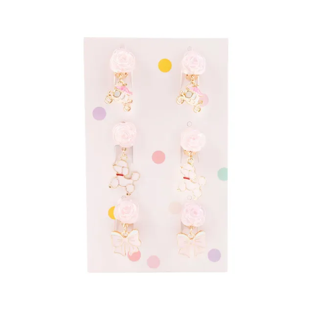 KaiserCraft Sunnie Earring Set 3pk øredobber rose