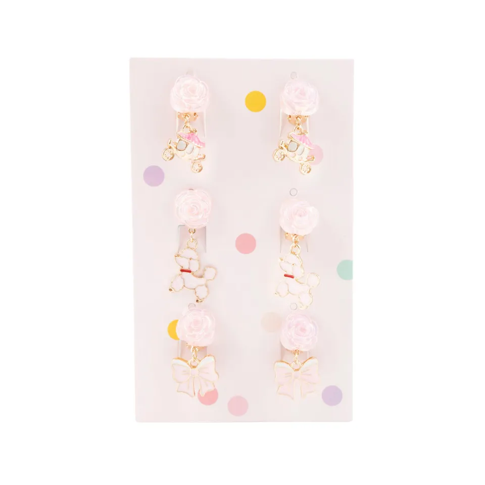 KaiserCraft Sunnie Earring Set 3pk øredobber rose