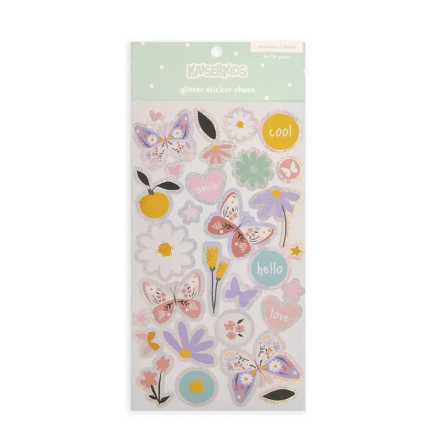 KaiserCraft Creative Club Pretties klistremerker glitter