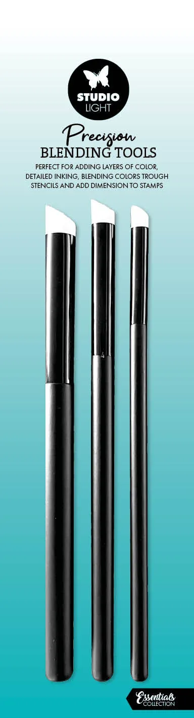 Studio Light Essentials Precision Blending Tools 3 stk blendingbørster