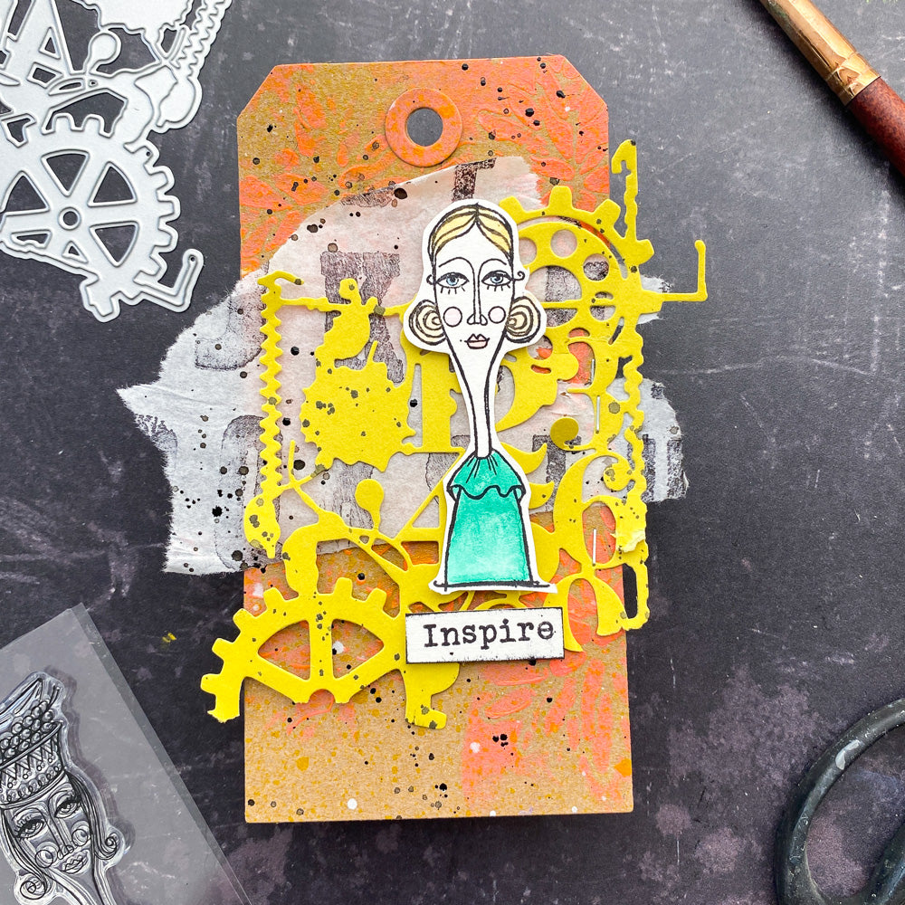 AALL & Create DI-21 Number Crunching dies 10,4x12,4 cm