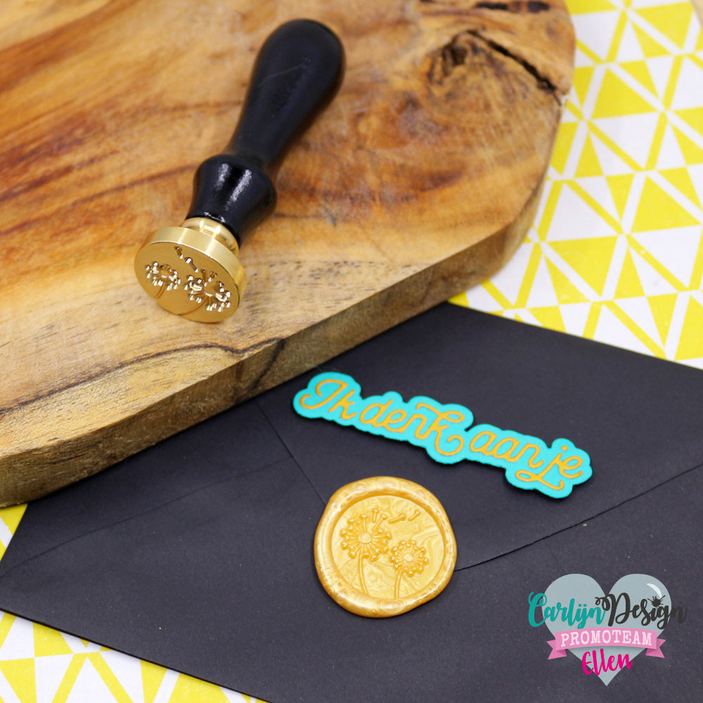 CarlijnDesign CDWX-0049 voksstempel løvetann 2,5 cm