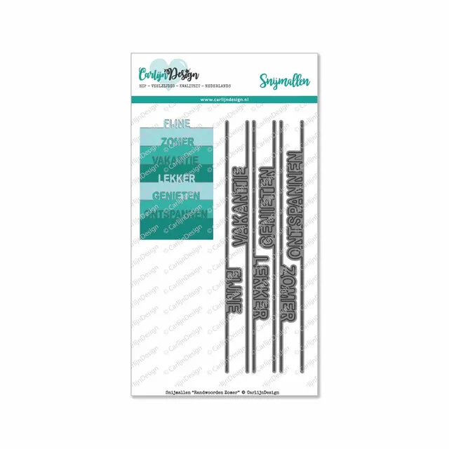 CarlijnDesign Zomer CDSN-0021 kuttemal randord sommer