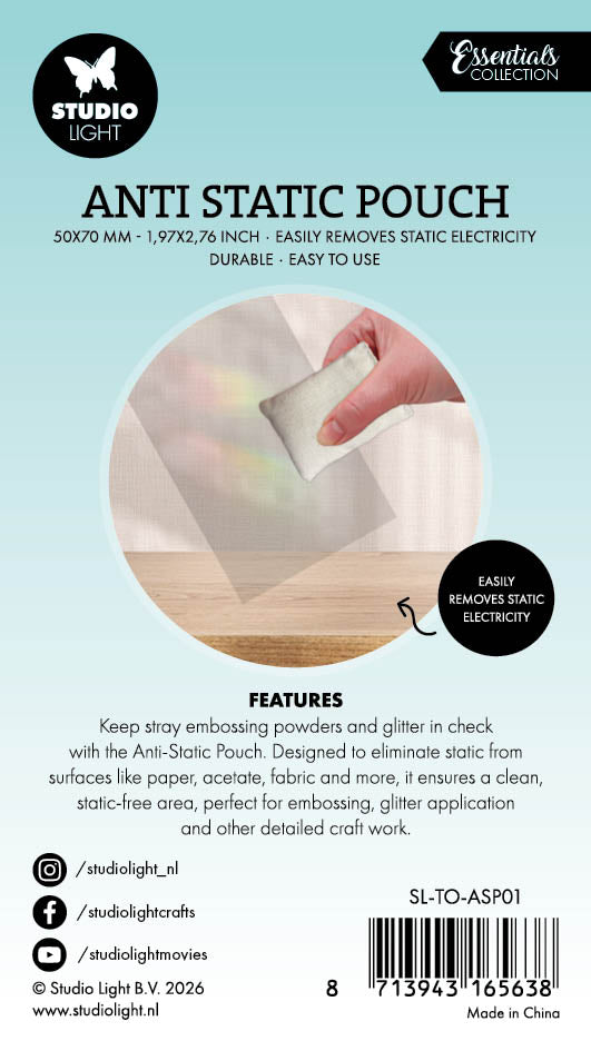 Studio Light Essentials antistatpute 50x70 mm