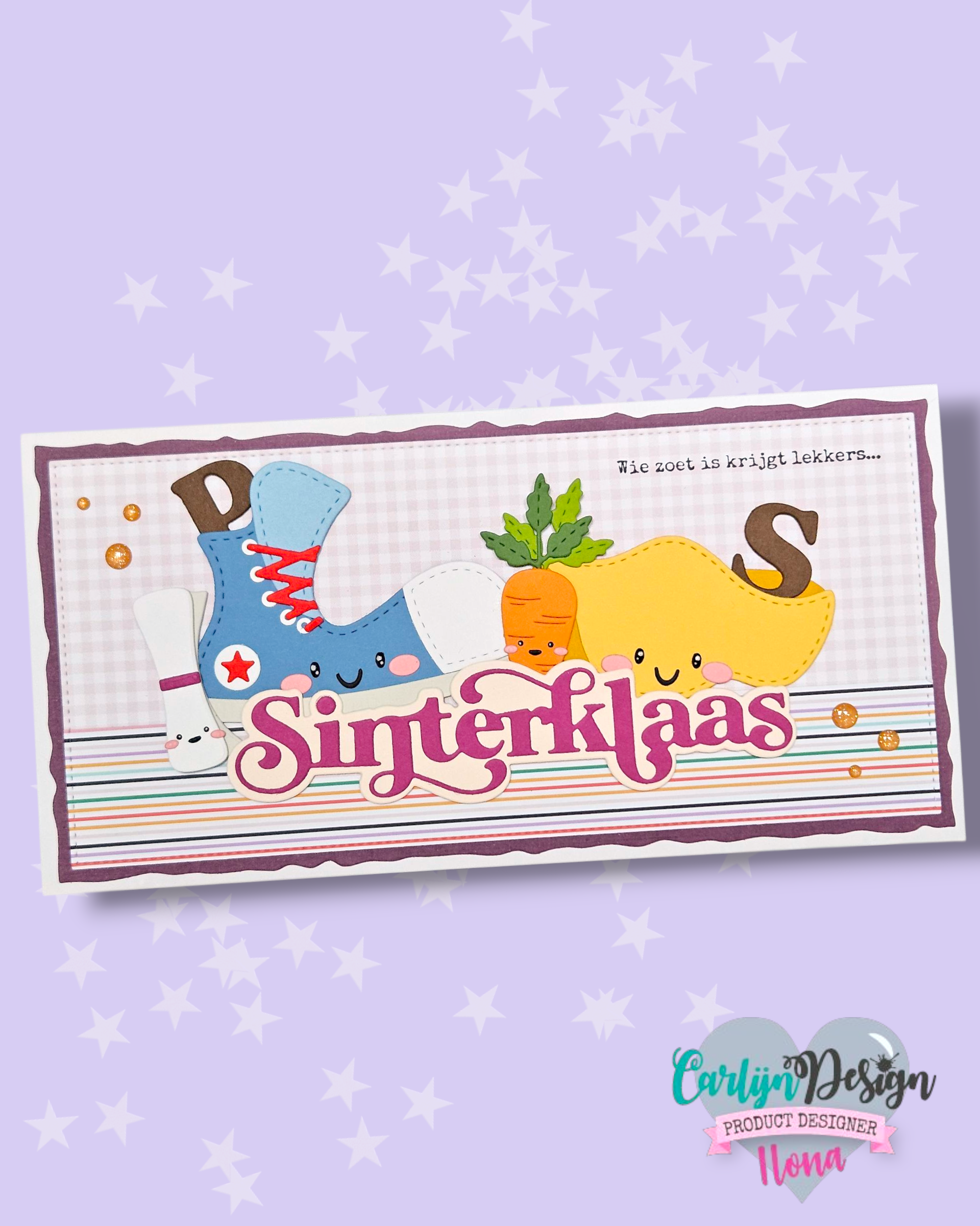 CarlijnDesign Sint's Schoenen CDSN-0335 dies sko sinterklaas