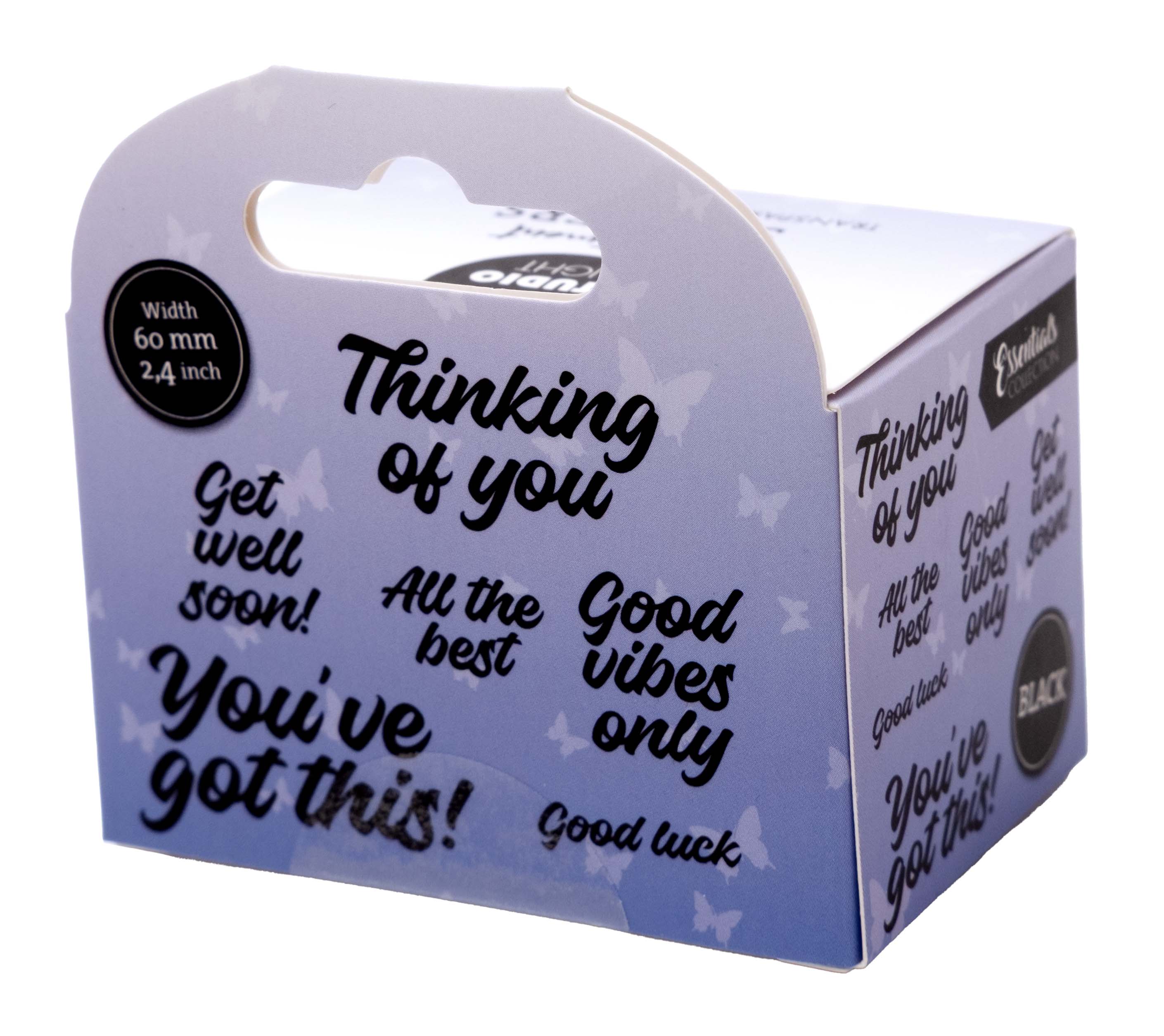 Studio Light Essentials All the Best stickers svart 5 m