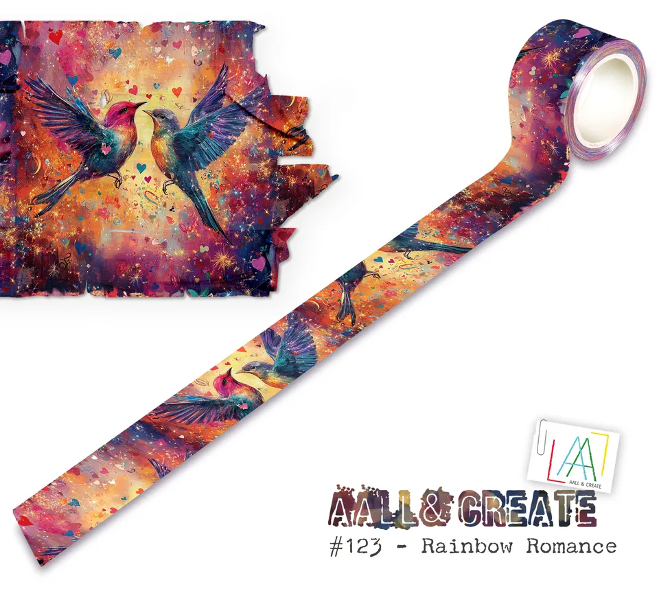 AALL & Create Layer-It-Up MT-123 washi tape Rainbow Romance