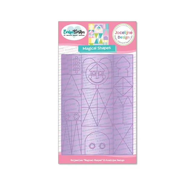 CarlijnDesign CDJD-0052 dies A6 Magical Shapes