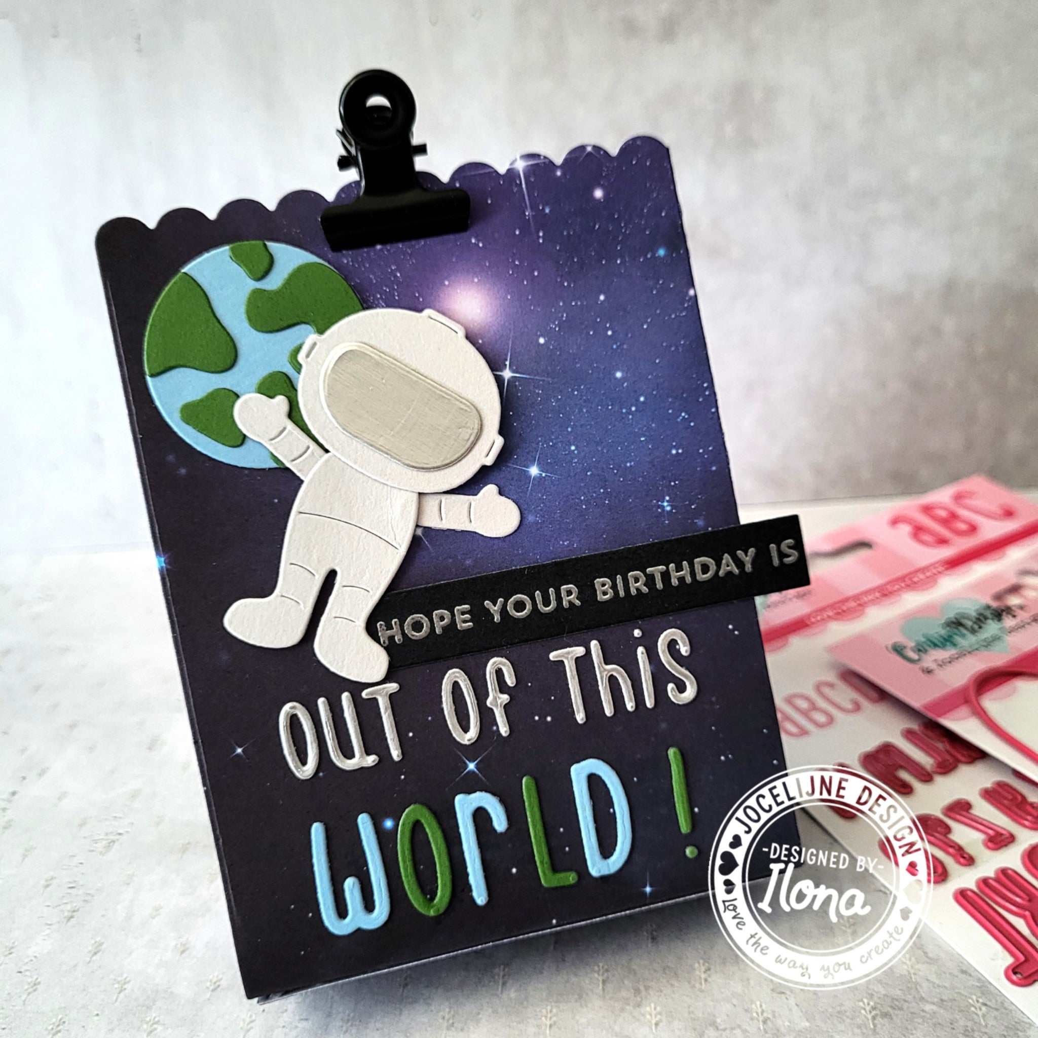 CarlijnDesign Space Greetings CDJD-0031 dies romtema