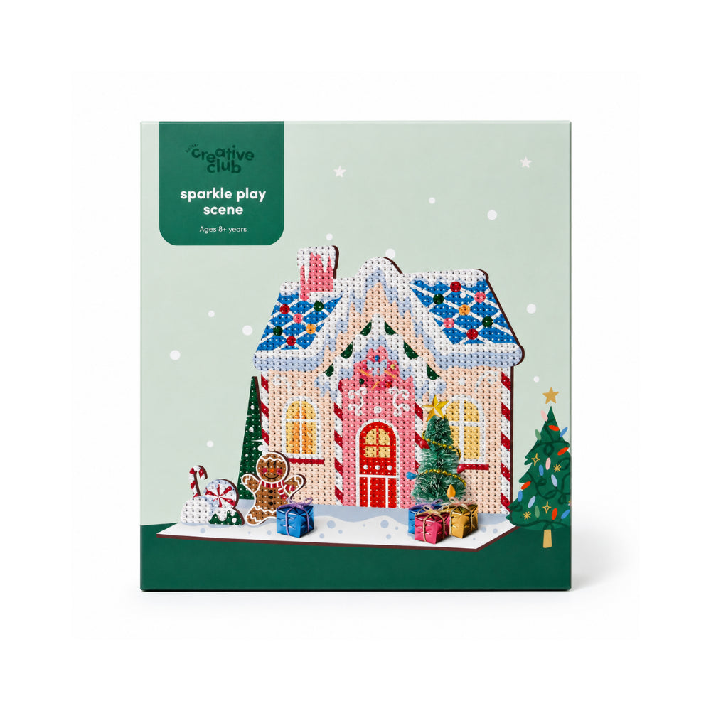 KaiserCraft Sparkle Play Scene julesett Christmas House