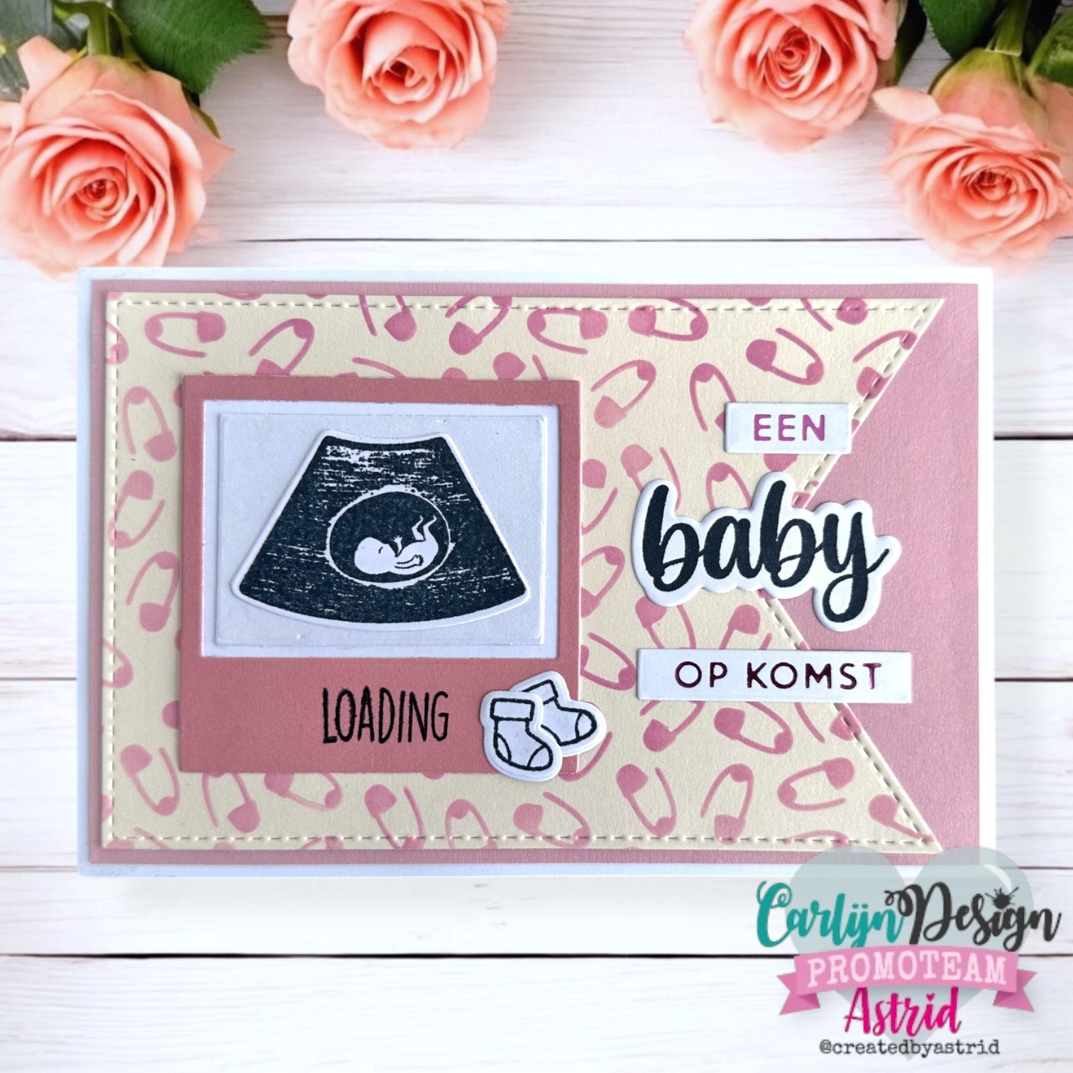 CarlijnDesign CDHF-0079 hot foil baby undertekster