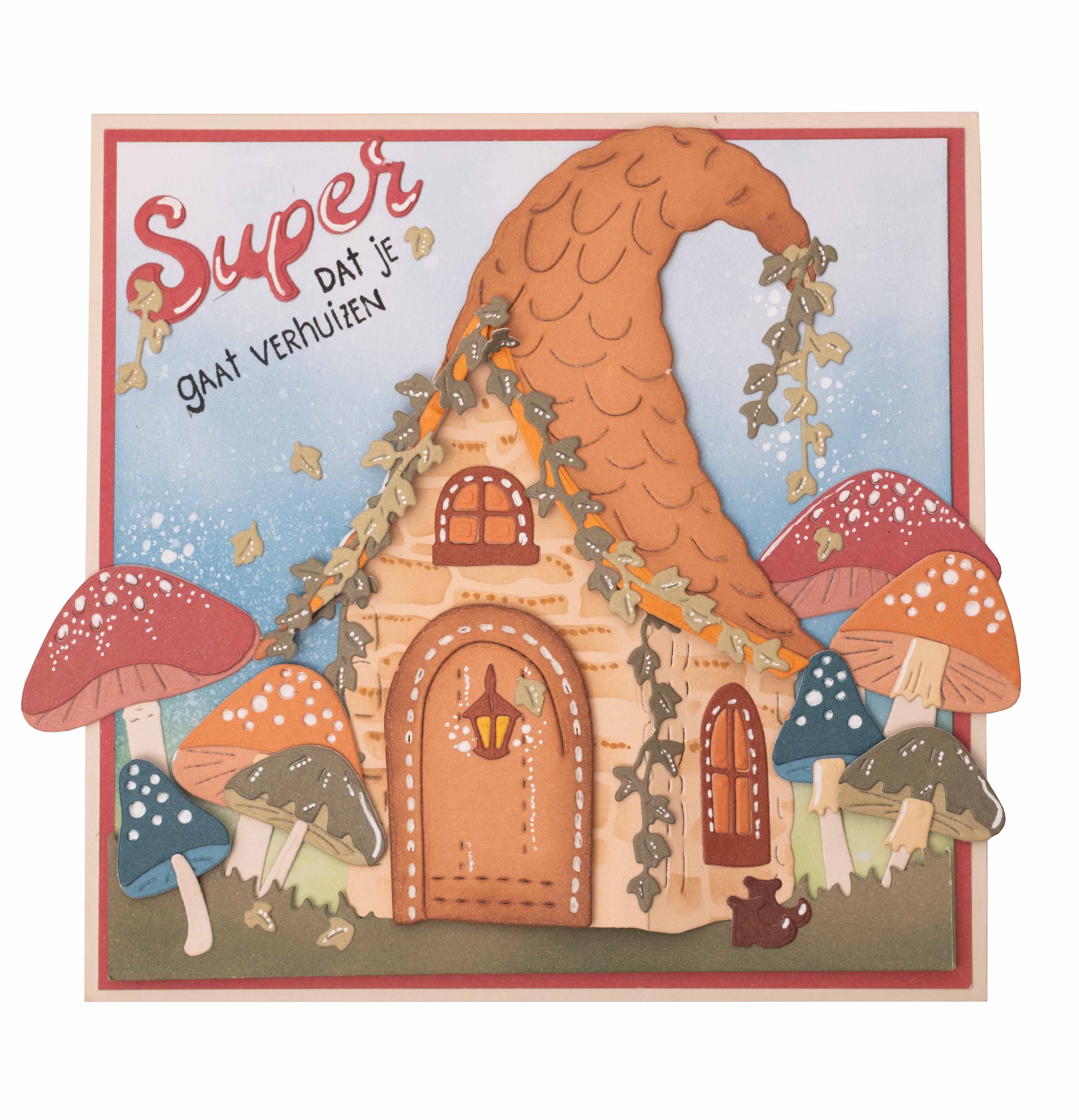 Studio Light Creative Craftlab Autumn Mushroom House dies høst