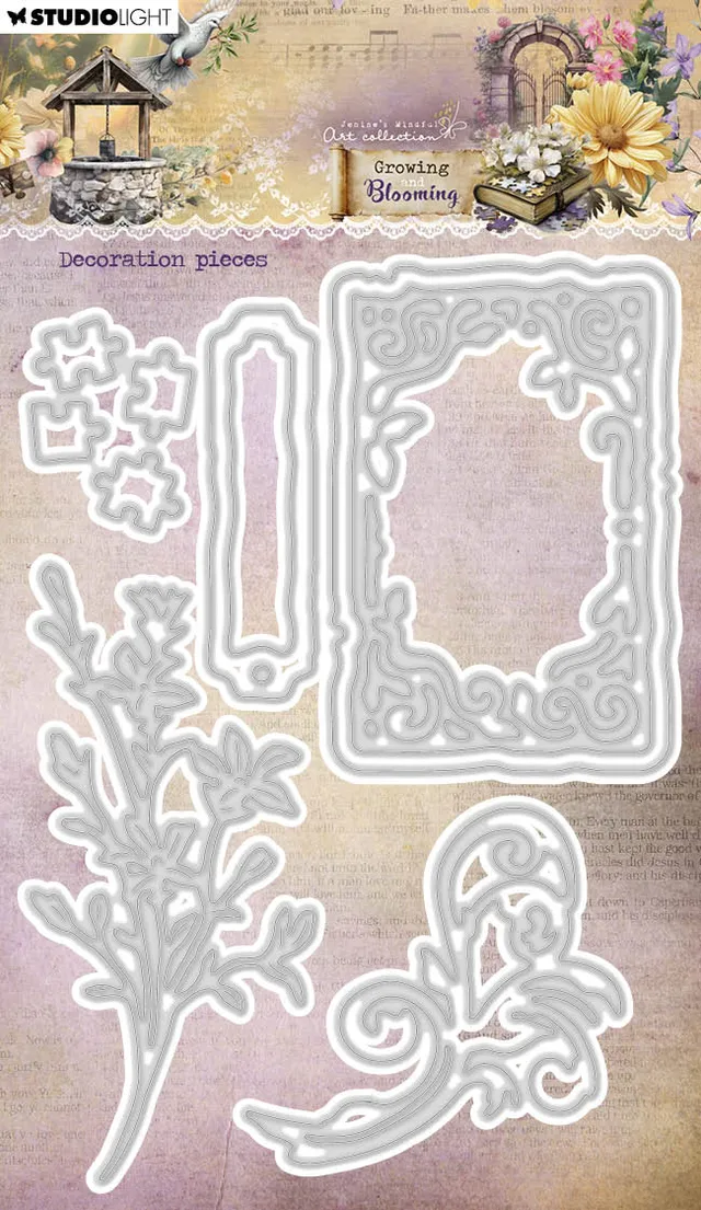 Jenine’s Mindful Art Growing Blooming Decoration Pieces dies blomst