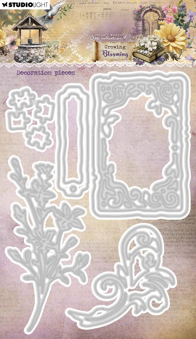 Jenine’s Mindful Art Growing Blooming Decoration Pieces dies blomst