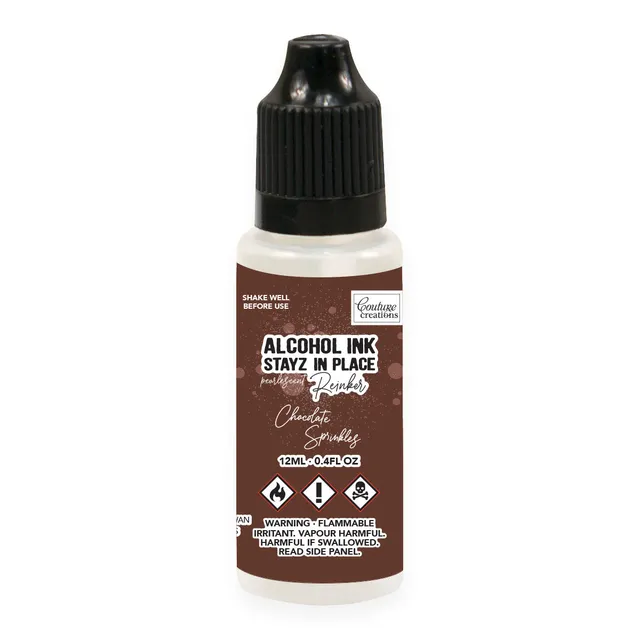 Couture Creations Stayz in Place Chocolate Sprinkles reinker perlemor