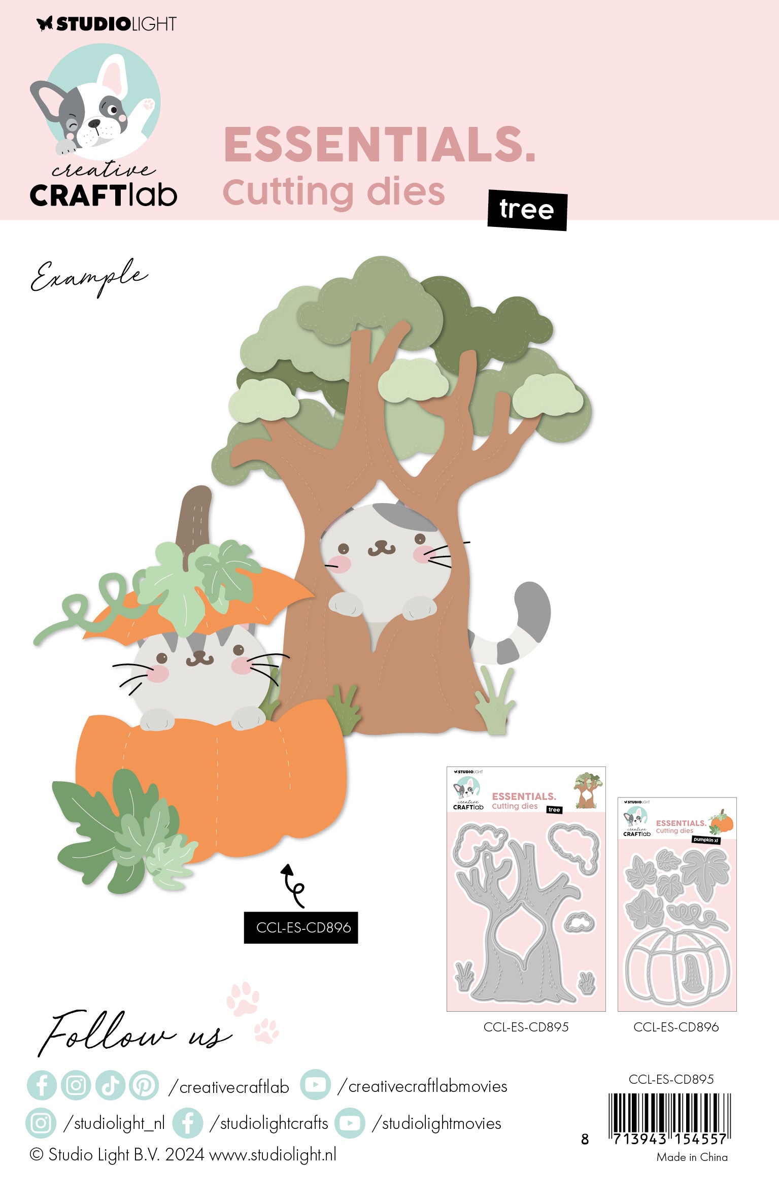 Studio Light Essentials Tree dies juletre natur