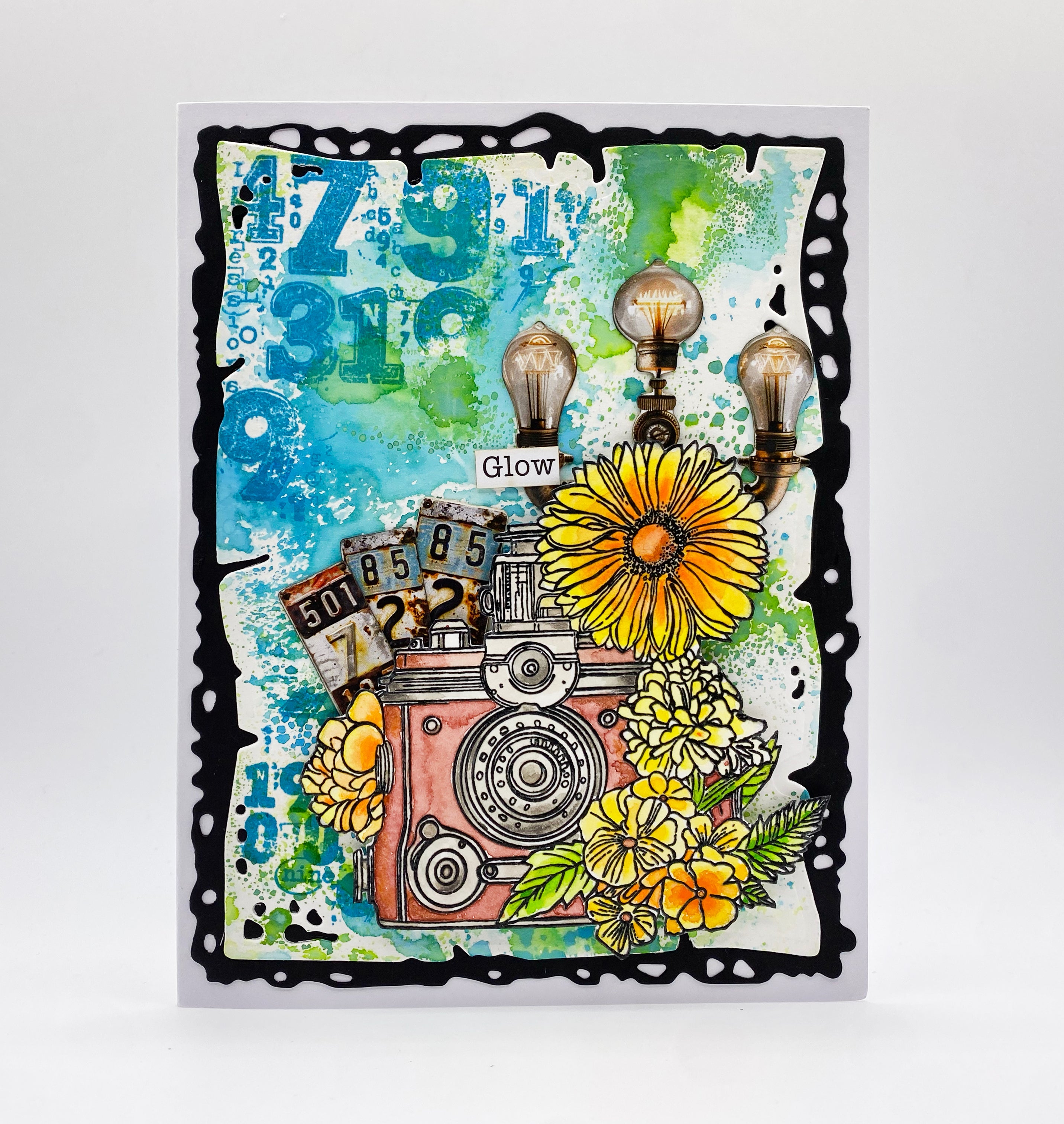 AALL & Create TP-1227 Shutter Cogs stempelsett A6 tannhjul