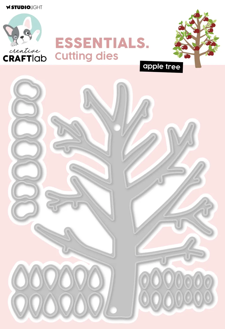 Creative Craftlab Essentials Appletree dies epletre
