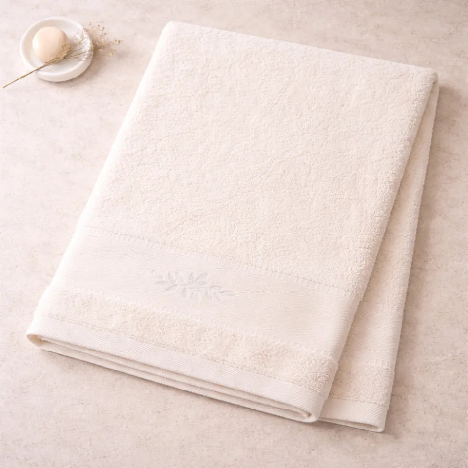 KaiserCraft Serenity badehåndkle lys rosa 80x160