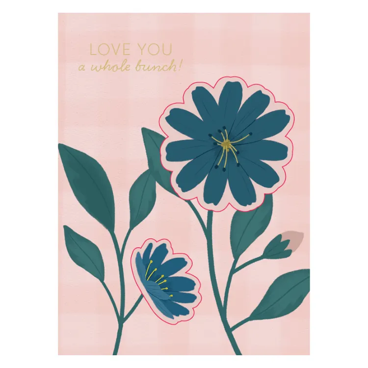 KaiserCraft Bird Song Whole Bunch gratulasjonskort