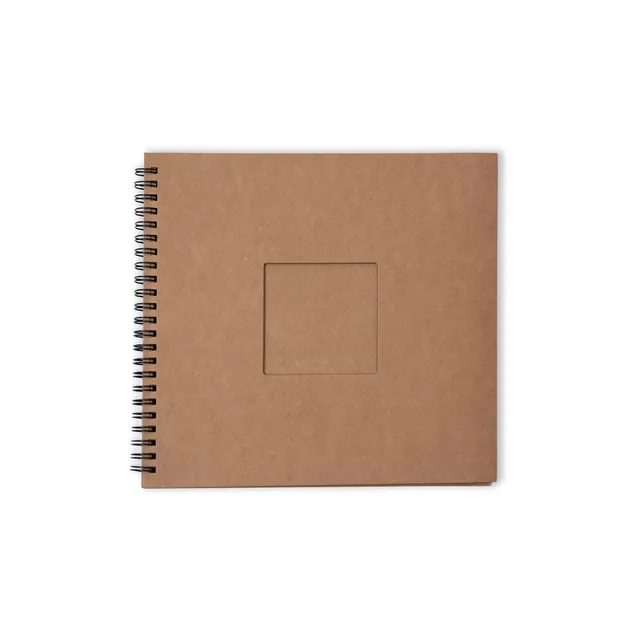 Studio Light Essentials Journal spiral 8x8 Kraft