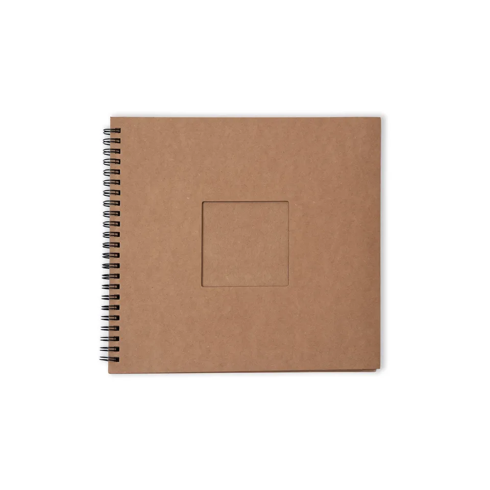 Studio Light Essentials Journal spiral 8x8 Kraft