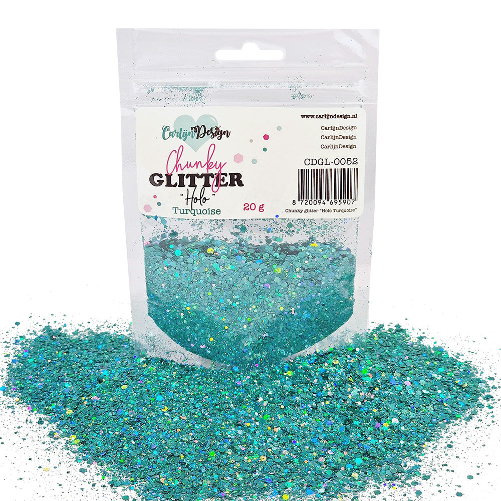 CarlijnDesign Chunky Holo Brights COMBO glitter 6x20g