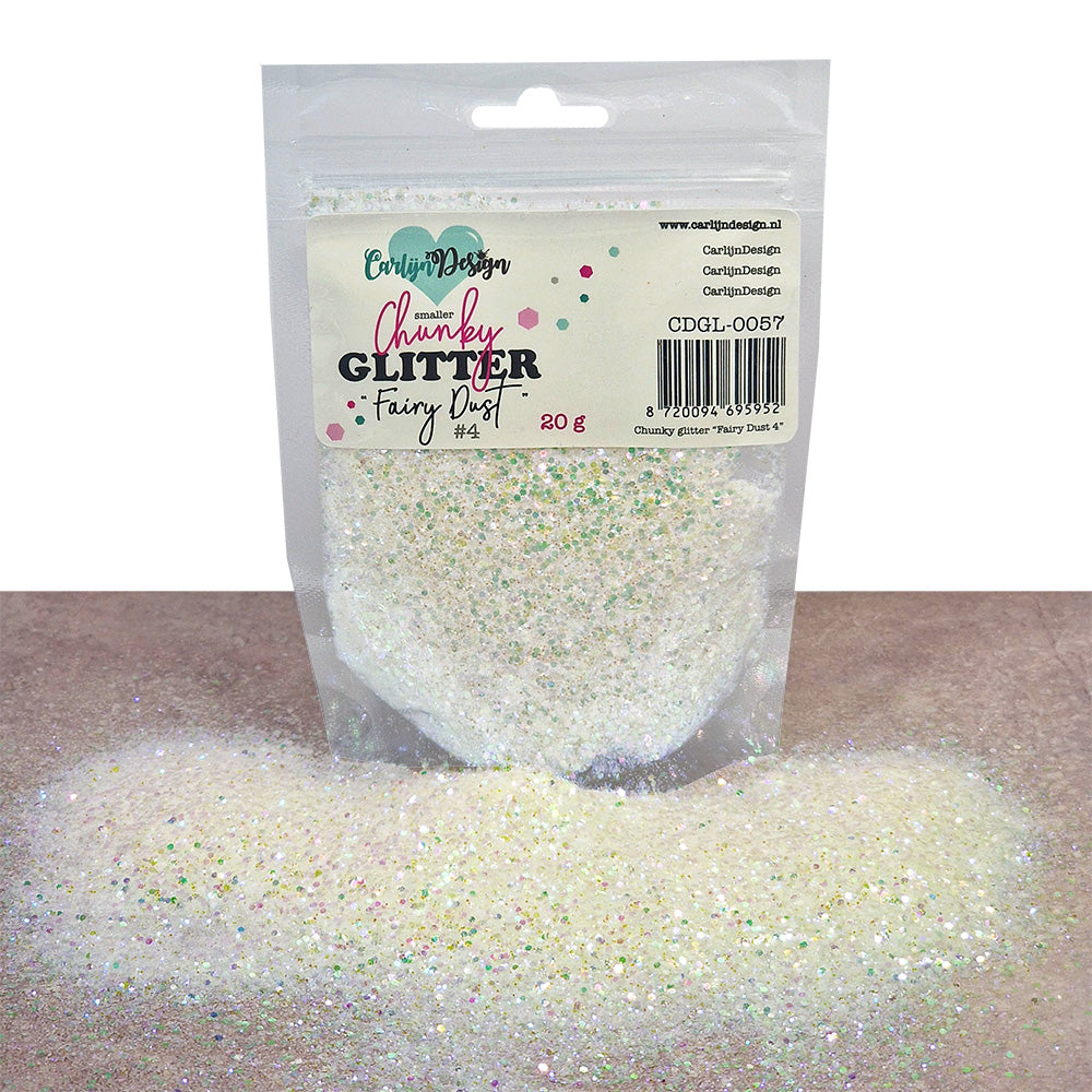 CarlijnDesign Combo Pack 9 Fairy Dust glitter 6x20g iriserende
