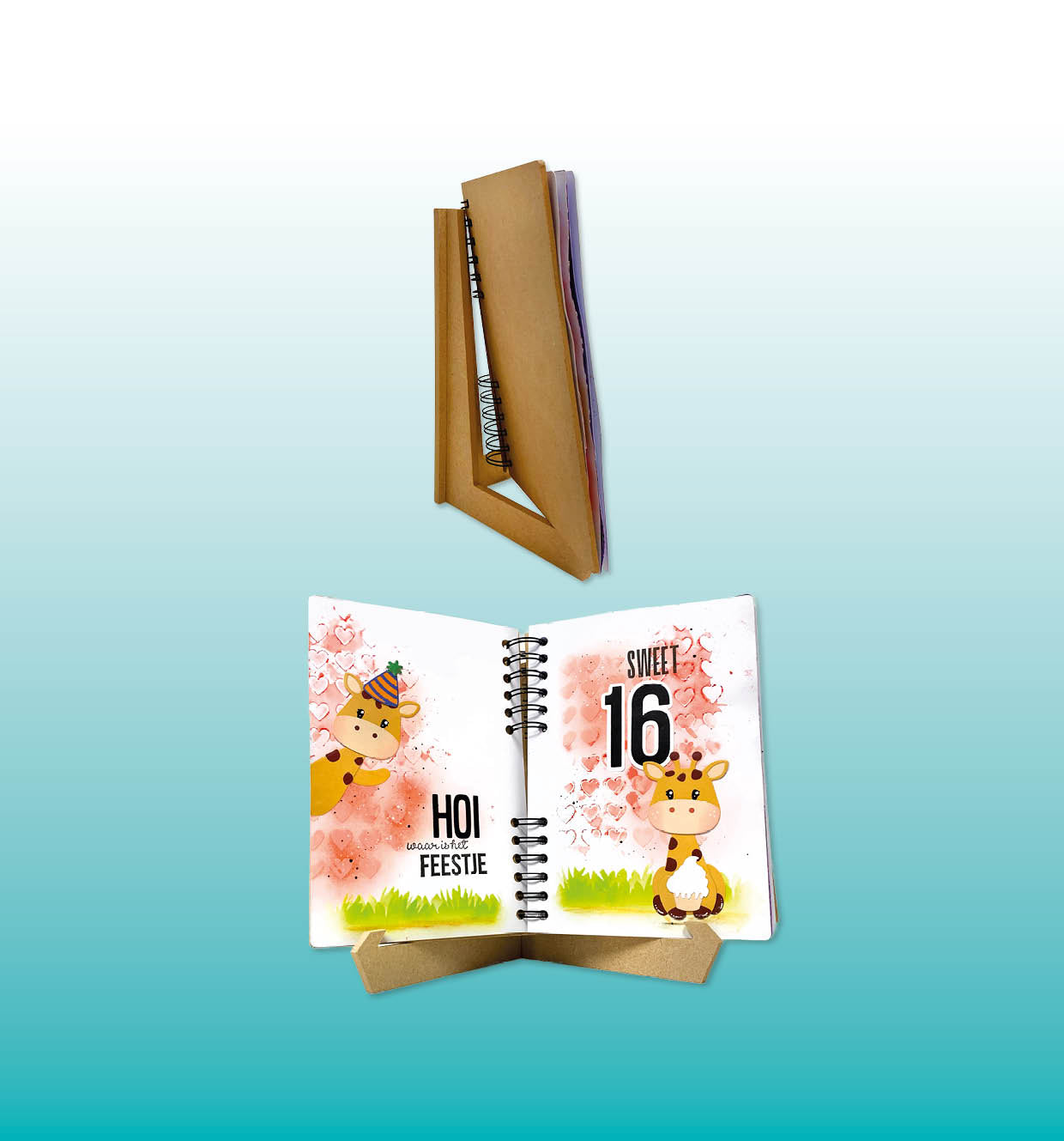 Studio Light Essentials journal- og canvasstativ MDF A5