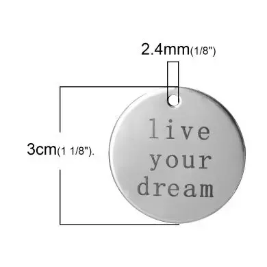 Korthobby live your dream stempel til kort