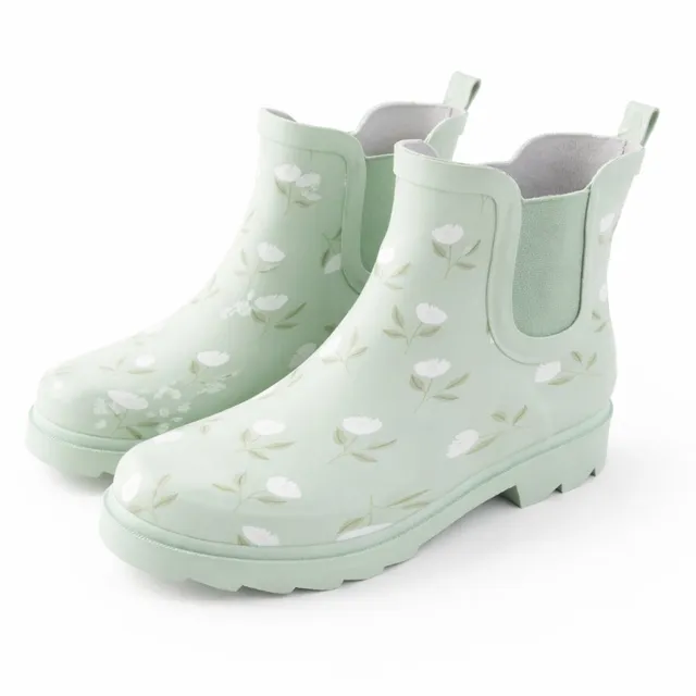 K&Co. Petal Ditsy Daisy gummistøvler ankel foret