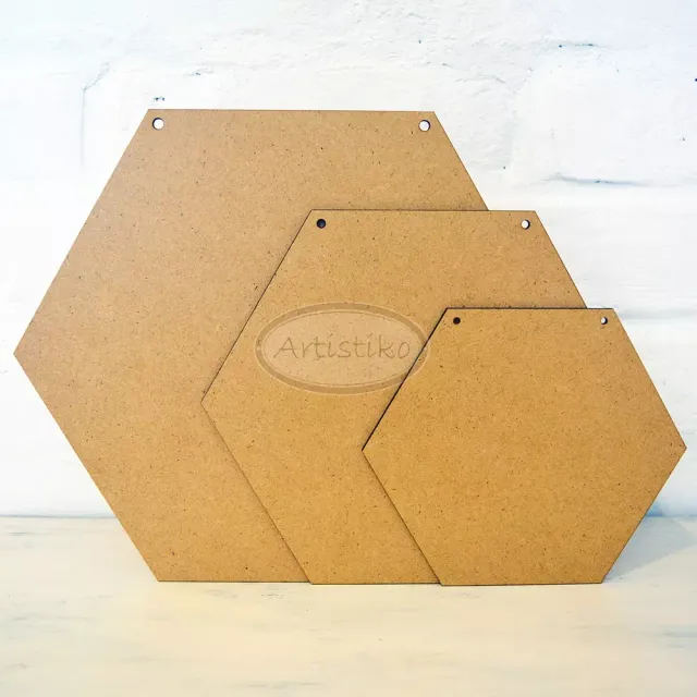 Artistiko Hexagon stempel liten sekskantet bakgrunn