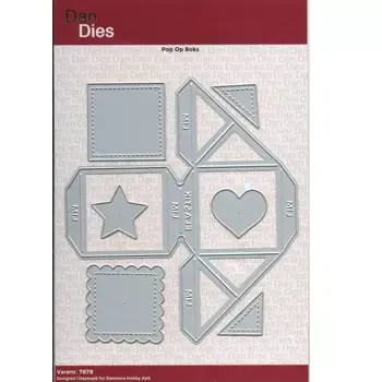 Dan Dies Pop Up Terning dies pop-up kube